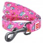 WAUDOG Nylon dog leash "Unicorns" design, W 15 mm, L 122 cm