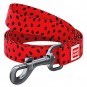 WAUDOG Nylon dog leash "Watermelon" design, W 15 mm, L 122 cm