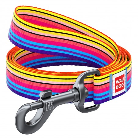 WAUDOG Nylon dog leash "Line 1" design, W 15 mm, L 122 cm